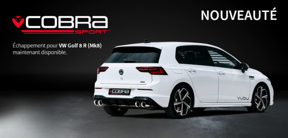 [Golf 8R] Échappement Cobra disponible